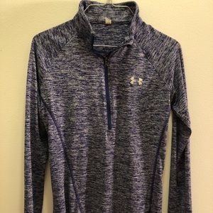 Under Armour Heathered  3/4 Zip